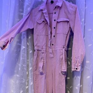Babypink Jean jumpsuit